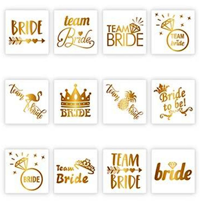 Bekarlığa Veda Gecesi Partisi Bride Aksesuar Lüks Parti Seti 30 Parça