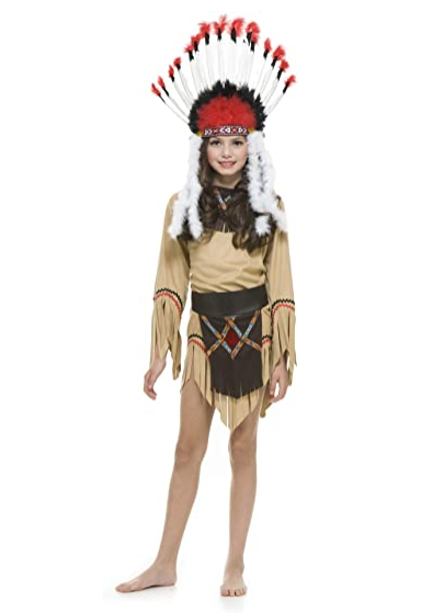 Beyaz Tüylü Siyah Kırmızı Büyük Hintli Kızılderili Başlığı