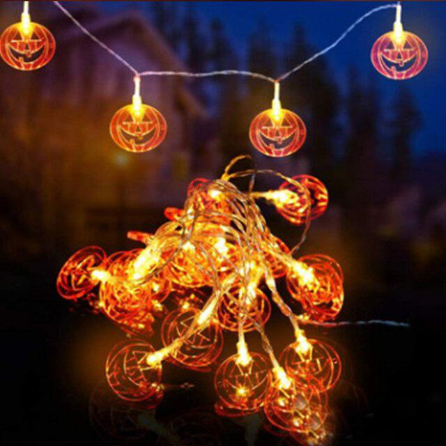 Cadılar Bayramı Halloween Balkabağı Temalı Led Işık 2 Metre