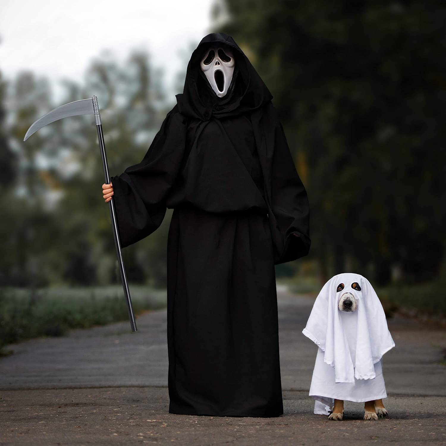 Cadılar Bayramı Plastik Orak Ölüm Tırpanı 95 cm