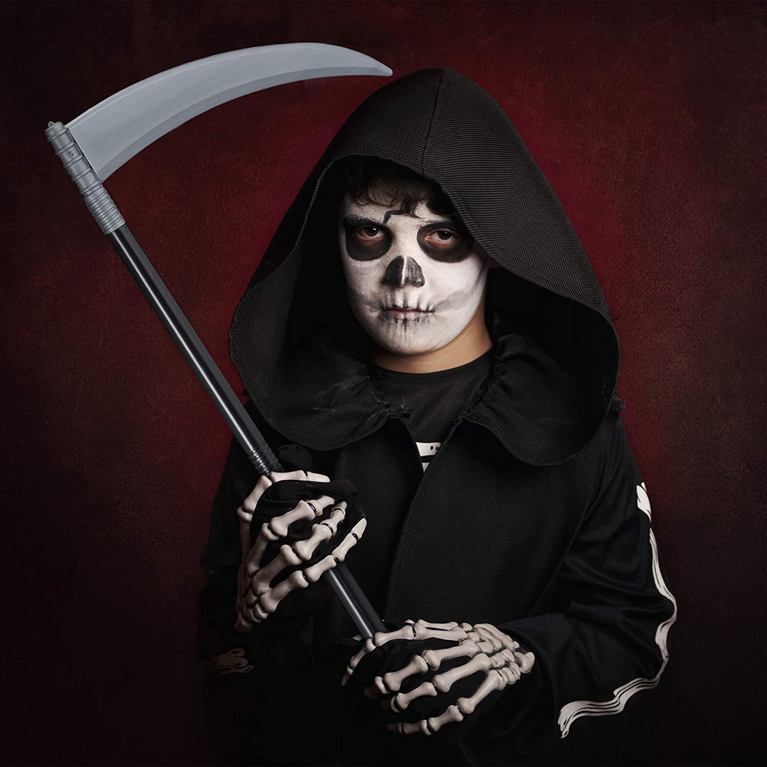 Cadılar Bayramı Plastik Orak Ölüm Tırpanı 95 cm