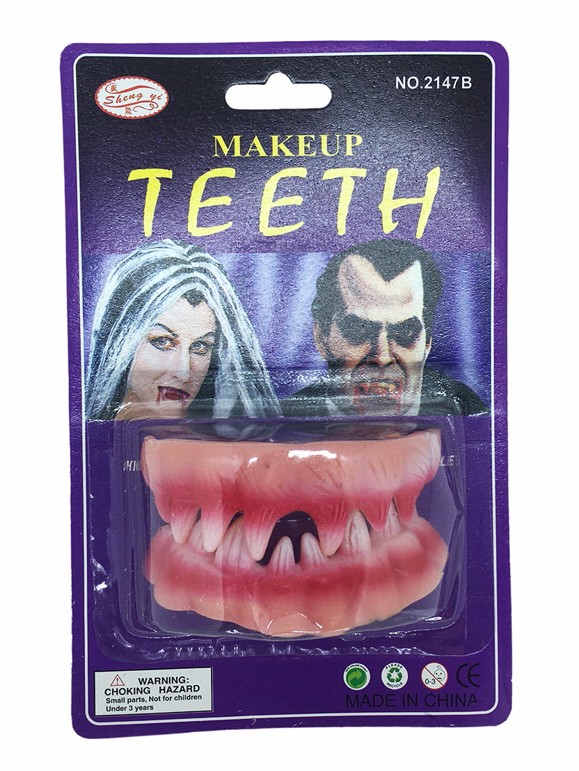 Çift Damak Sivri Takma Seyrek Kanlı Diş Takma Damak 