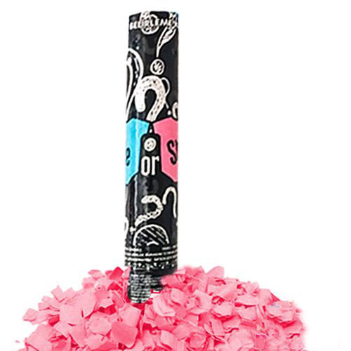 Cinsiyet Belirleme Partisi Pembe Renk Konfeti 30 cm