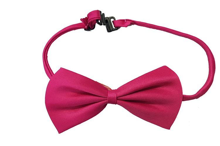 Çocuk Yetişkin Uyumlu Gösteri Papyonu Koyu Pembe Renk