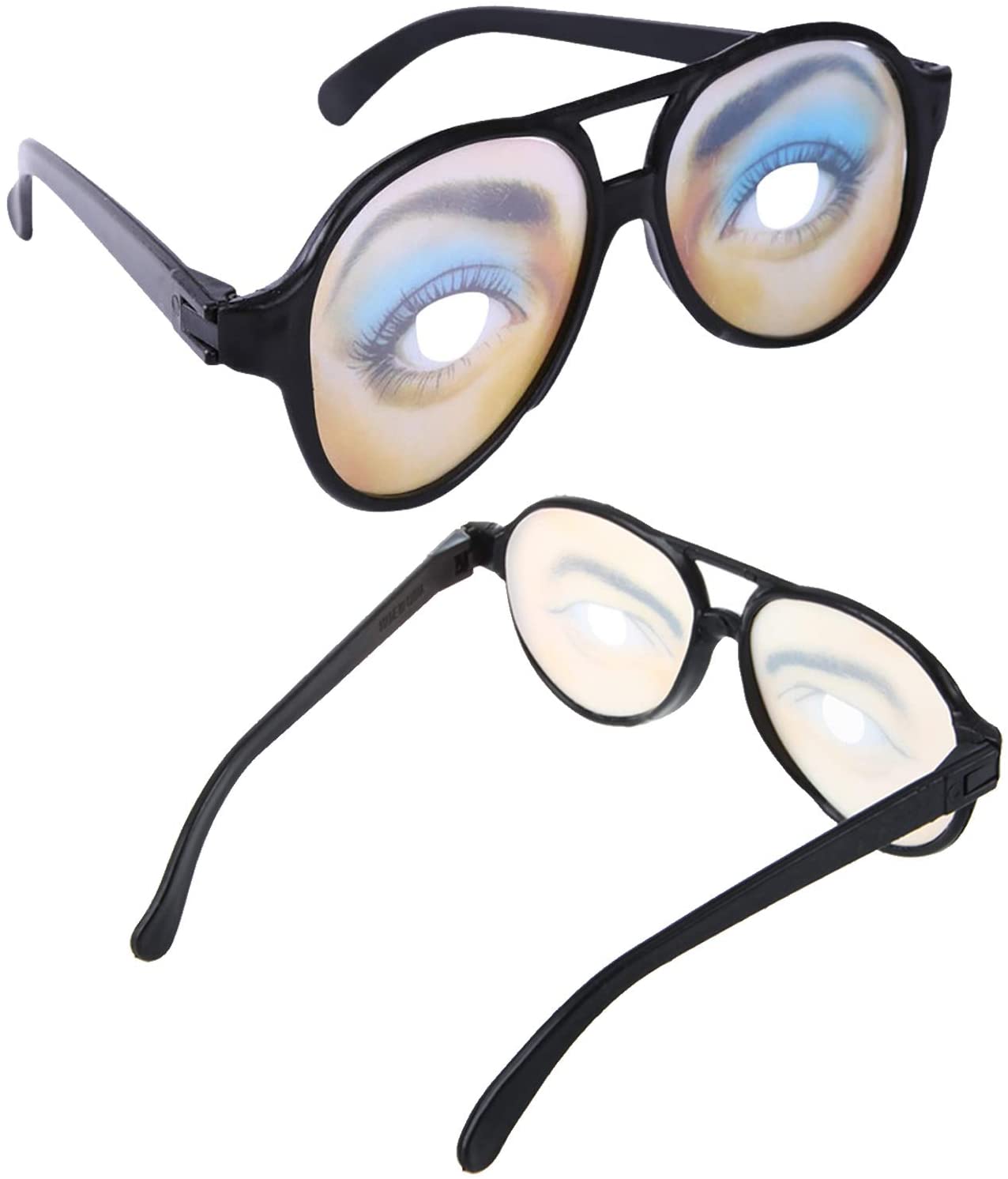 Efsane Şaka Gözlüğü Delikli Şaka Gözlüğü Bayan Model 15x6 cm