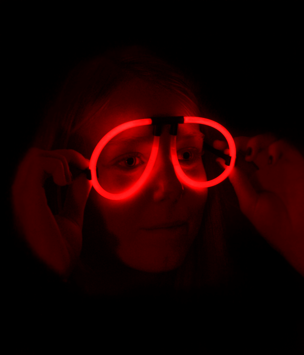 Glow Karanlıkta Yanan Parti Gözlüğü 12 Adet