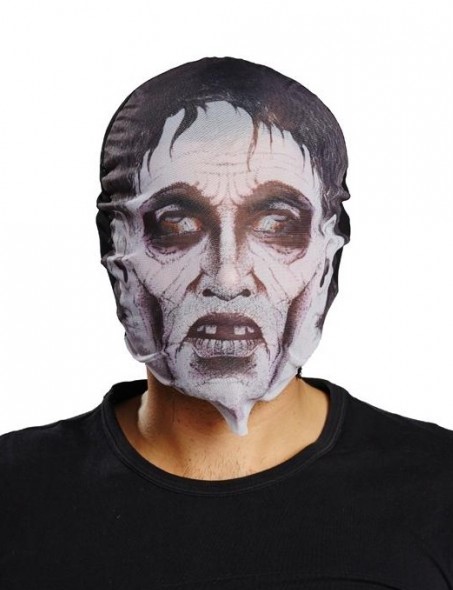 Kafaya Tam Geçmeli Bez Zombie Maskesi - Streç Korku Maskesi - 3D Baskılı Maske Model 2