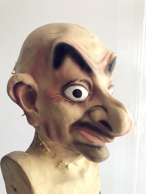 Kafaya Tam Geçmeli Mr.Bean Karakteri Tam Yüz Lateks Maske