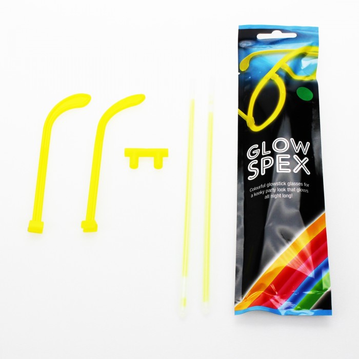 Karanlıkta Parlayan Fosforlu Glow Gözlük Fosforlu Gözlük Kırmızı Renk