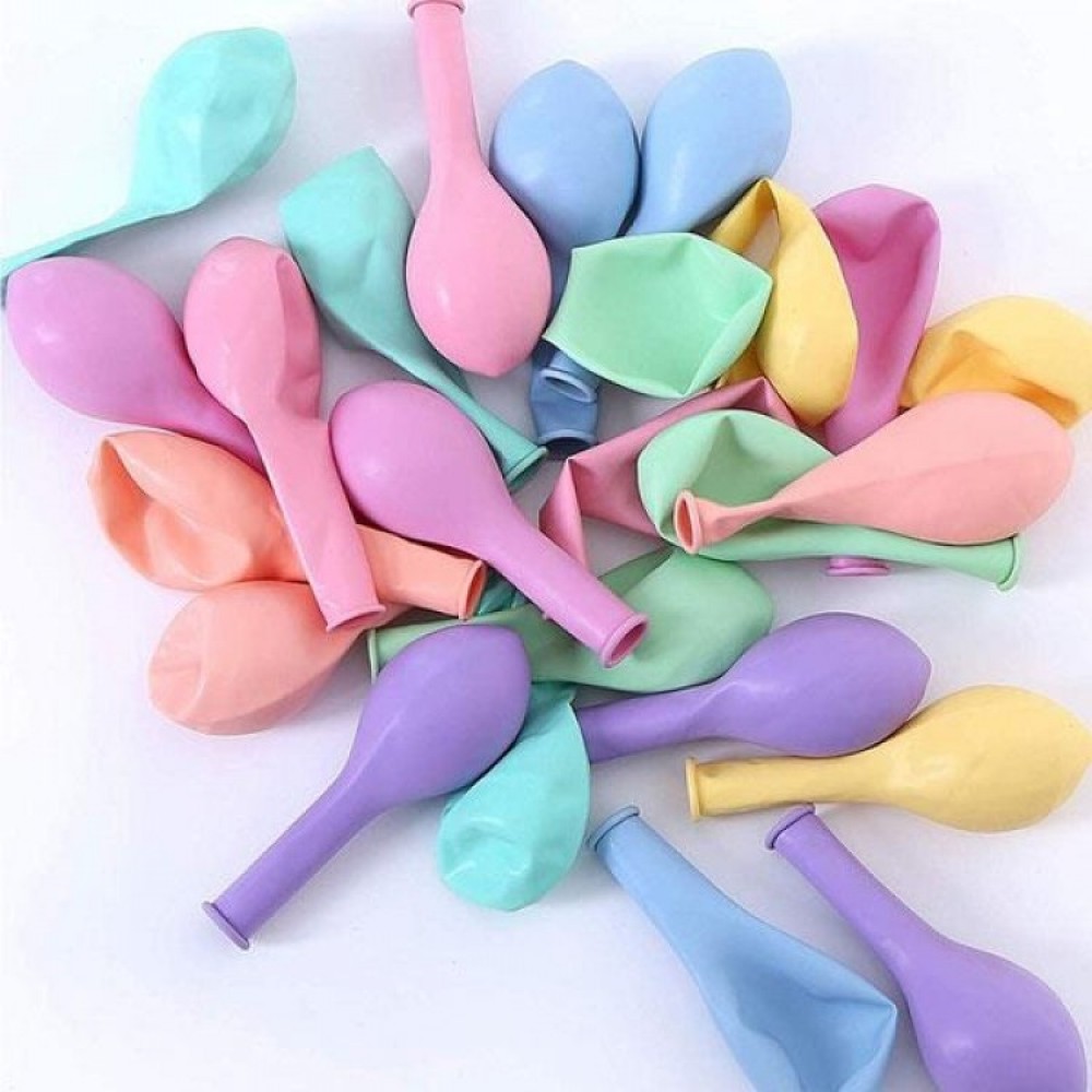 Karışık Renk Makaron Pastel Balon 100 Adet 12 İnch