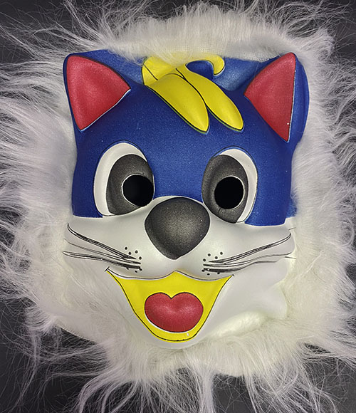 Kedi Maskesi - Peluşlu Eva Kedi Maskesi