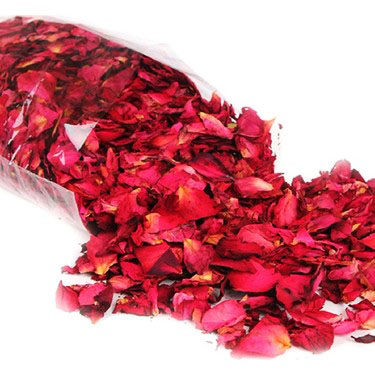 Kırmızı Renk Kokulu Kuru Gül Yaprakları 150 Gr A Kalite