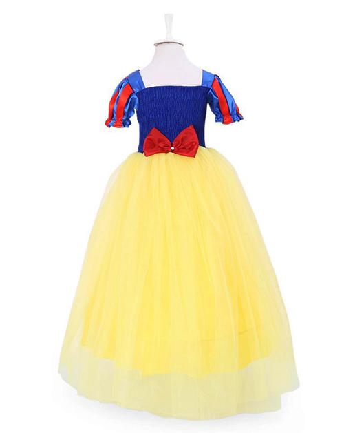 Kız Çocuk Kabarık Pamuk Prenses Kostümü + Tarlatan + Pelerin + Taç 7-8 Yaş