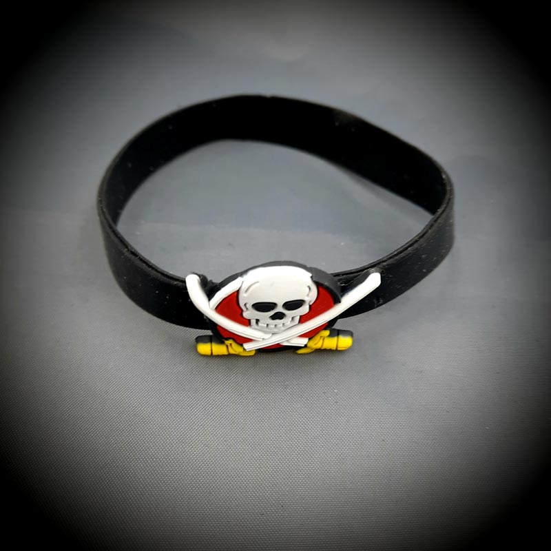 Korsan Kılıçlı Unisex Kullanım Esnek Yapı Plastik Korsan Bilekliği