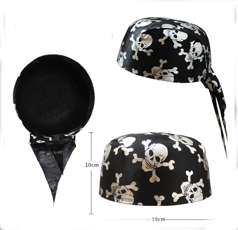 Korsan Kaptan Şapka Kafatası Dizayner Şapka