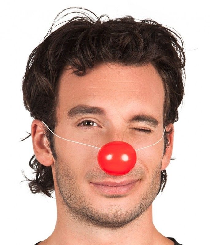 Led Işıklı Yanar Söner Pilli Kırmızı Renk Burun