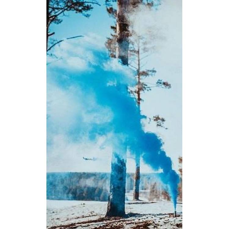 Mavi Renk Sis Bombası Mavi Duman 1 Adet