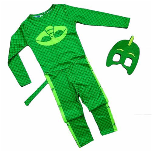 PijaMaskeliler Çocuk Kertenkele Kostümü 9-10 Yaş