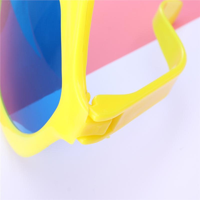 Sarı Renk Mega Boy Jumbo Dudak Şekilli Parti Gözlüğü