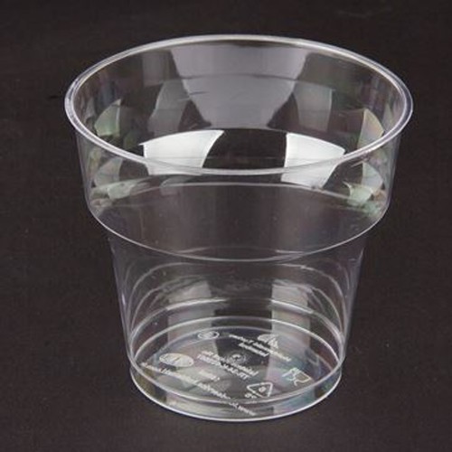 Şeffaf Kristal Mika Ekstra Sert Plastik Bardak 180 cc 25 Adet