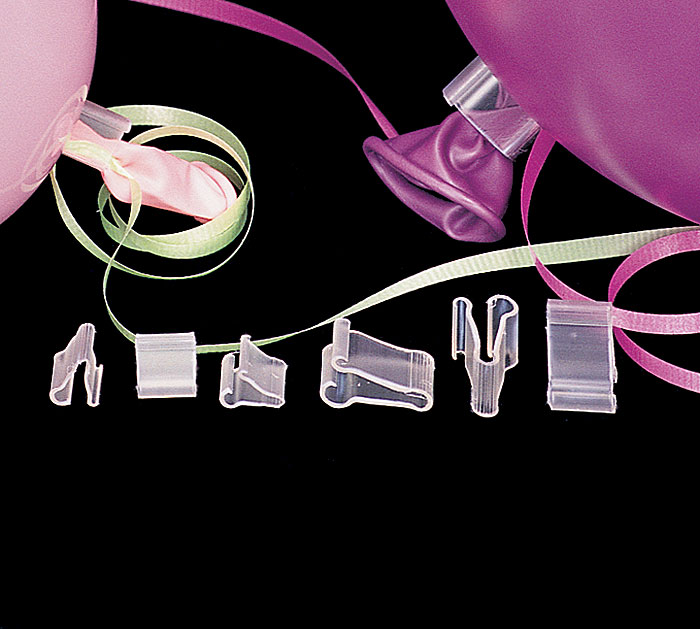 Şeffaf Renk Balon Hava Kaçmasını Engelleyici Klips 10 Adet