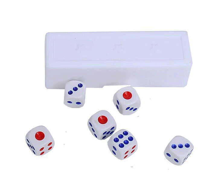 Sihir Oyunu - İllüzyon Gösterisi - 5 li Sihirli Zarlar 