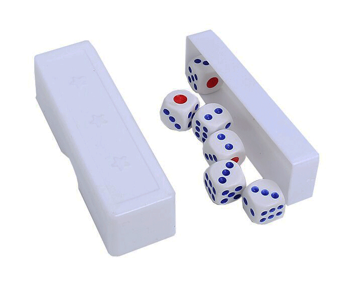 Sihir Oyunu - İllüzyon Gösterisi - 5 li Sihirli Zarlar 