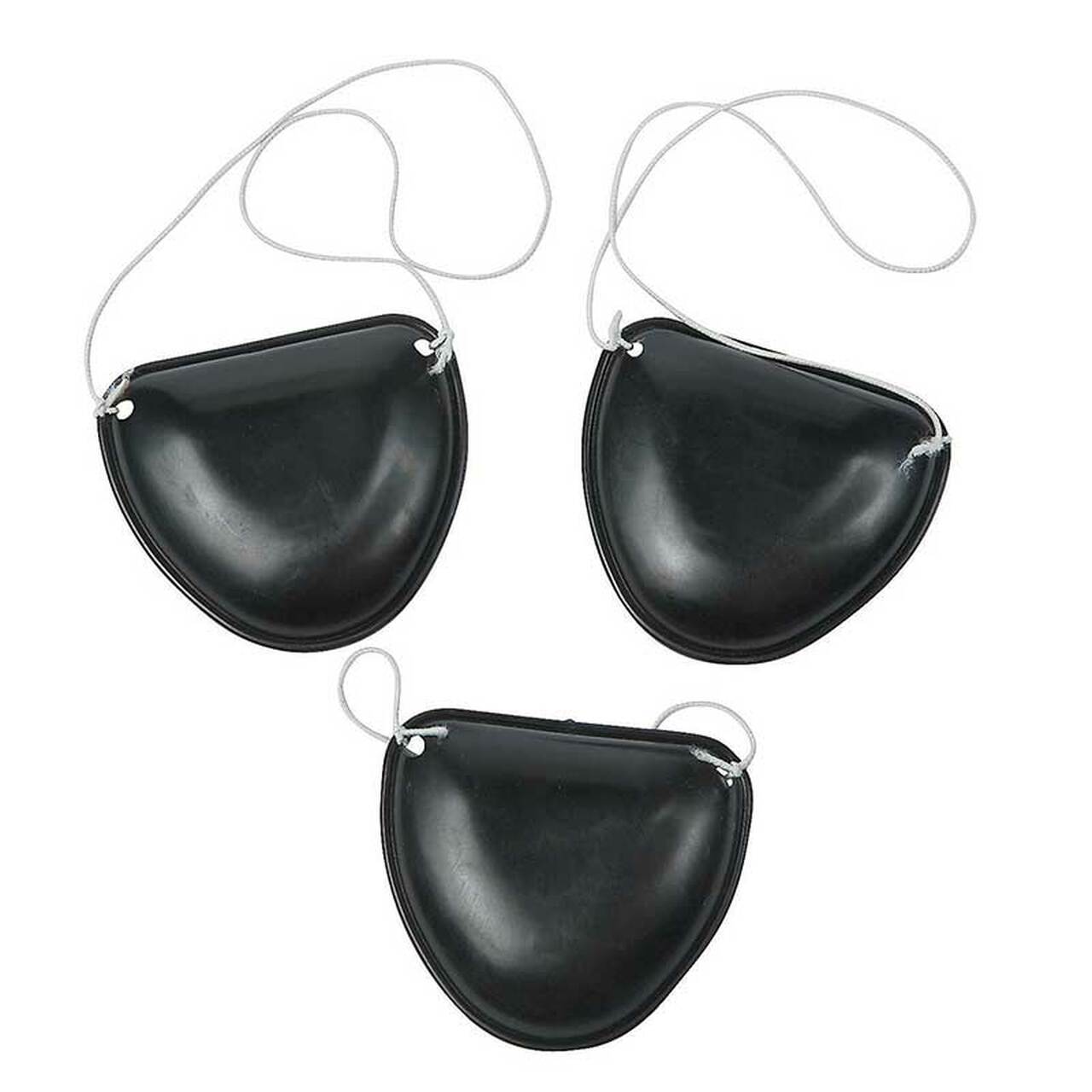 Siyah Renk Plastik Korsan Göz Bandı Korsan Maskesi 1 Adet