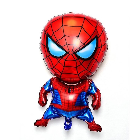 Spiderman Örümcek Adam Şekilli Uçan Folyo Balon 75 cm