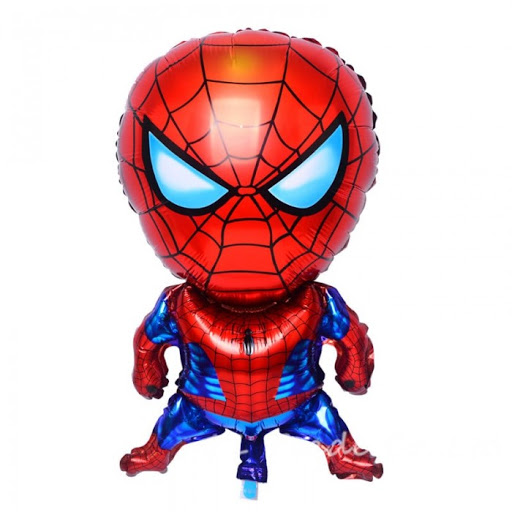 Spiderman Örümcek Adam Şekilli Uçan Folyo Balon 75 cm