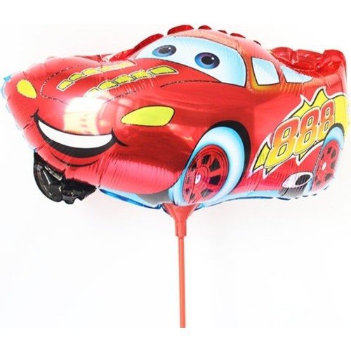 Kırmızı Renk Cars Şimşek Mcqueen Folyo Balon 65 cm