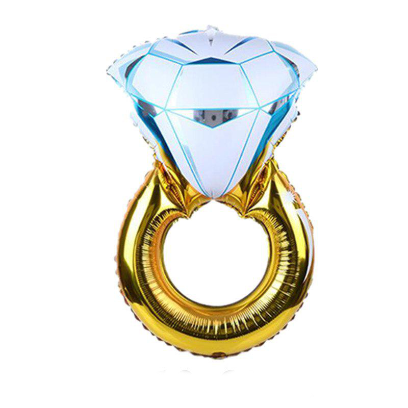 Tektaş Yüzük Folyo Balon Gold 54x84 cm