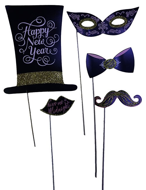 Yılbaşı Partisi İçin 5 Parça Fotoğraf Çekimi Aksesuarı