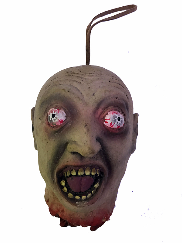 Yumuşak Malzemeden İmal Pörtlek Göz Asmalı Dekor Halloween Süs 15 cm