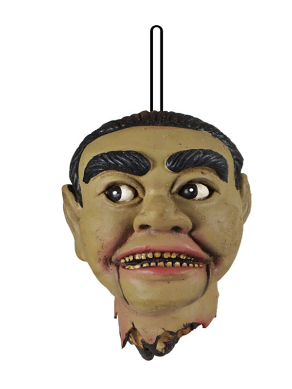 Yumuşak Plastik Malzemeden İmal Boynuz Kesik Asmalı Dekor 15 cm