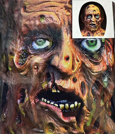 Yüze Yapışan Kafaya Tam Geçmeli Streç Eriyen Yüz Maske Bez Maske Model 8-2