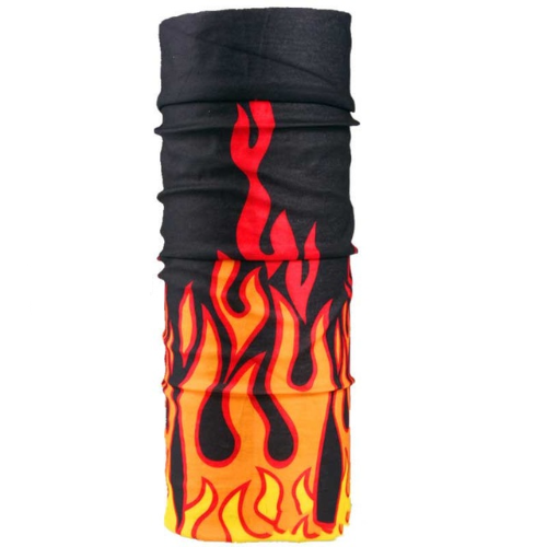 Alev Desenli Yangın Baf Bandana Maske