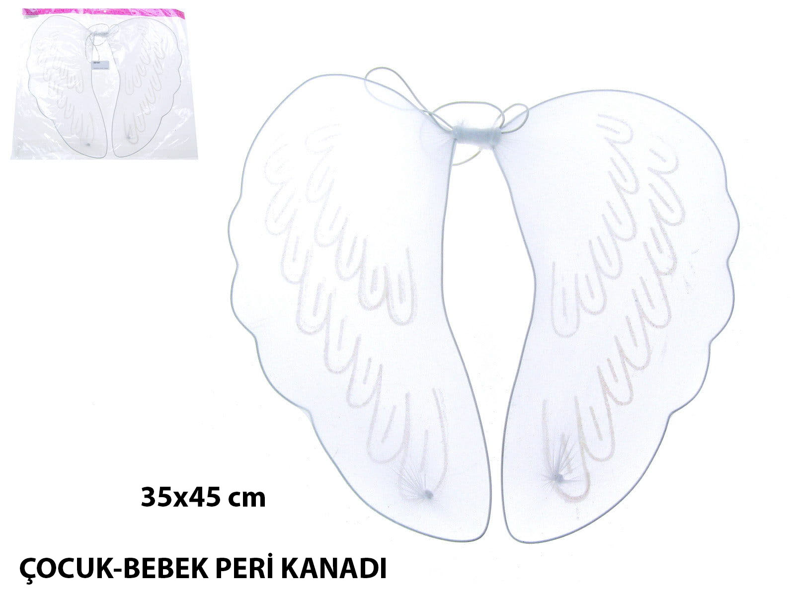 Bebek & Çocuk Peri Kanadı – Kostüm Tamamlayıcı Kanat 35x45 cm