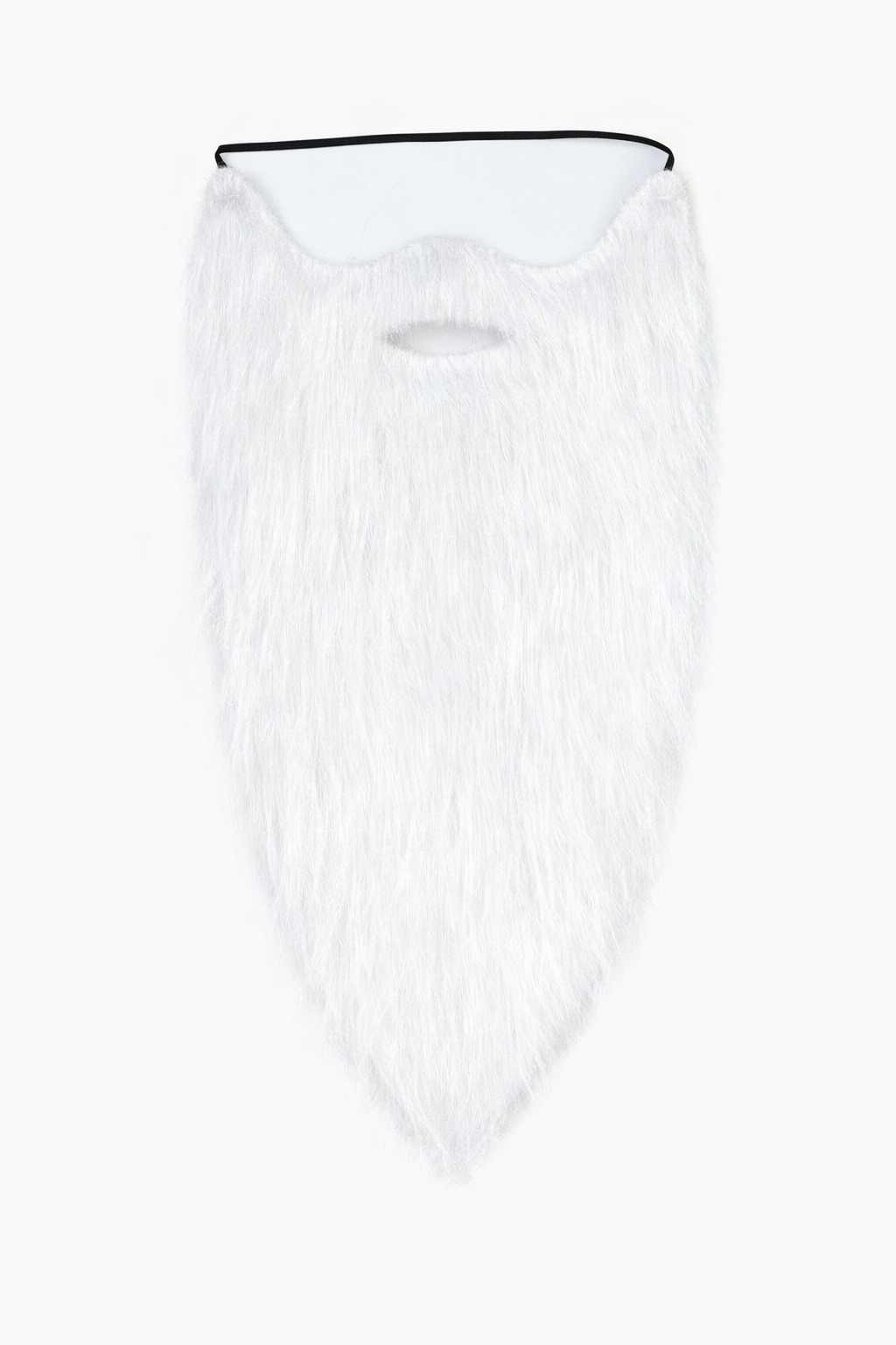 Beyaz Renk Lastikli Uzun Takma Sakal 40 cm