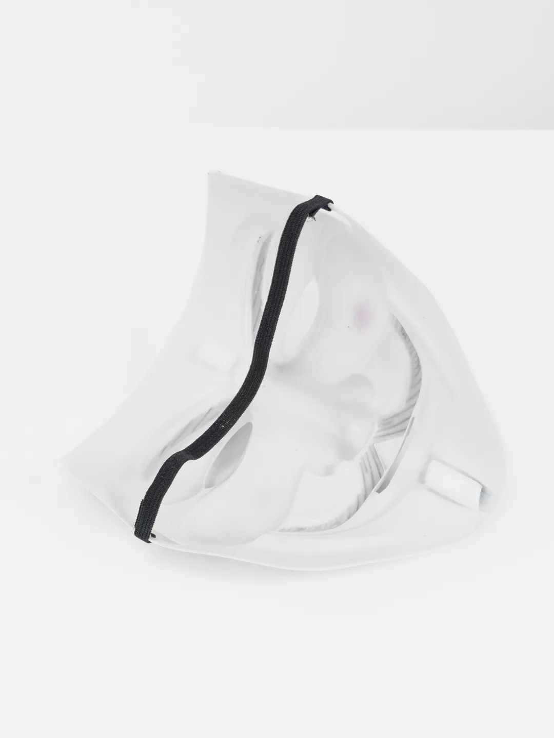 Beyaz Renk Pembe Yanaklı İthal V For Vendetta Maskesi