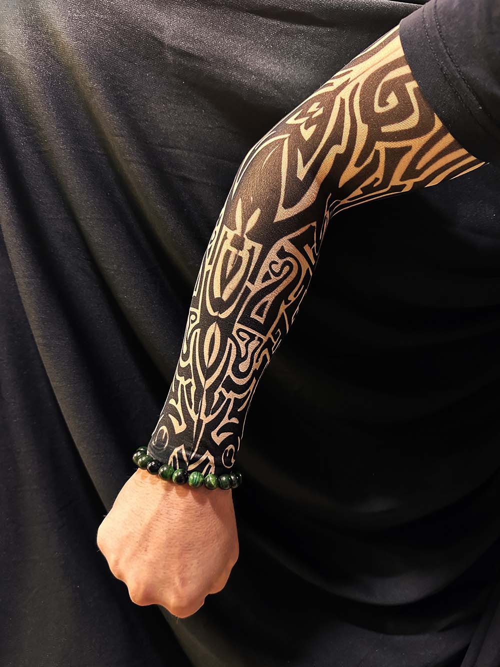 Çorap Dövme Giyilebilir Kol Bacak Dövmesi Likralı 2 Adet Model 28