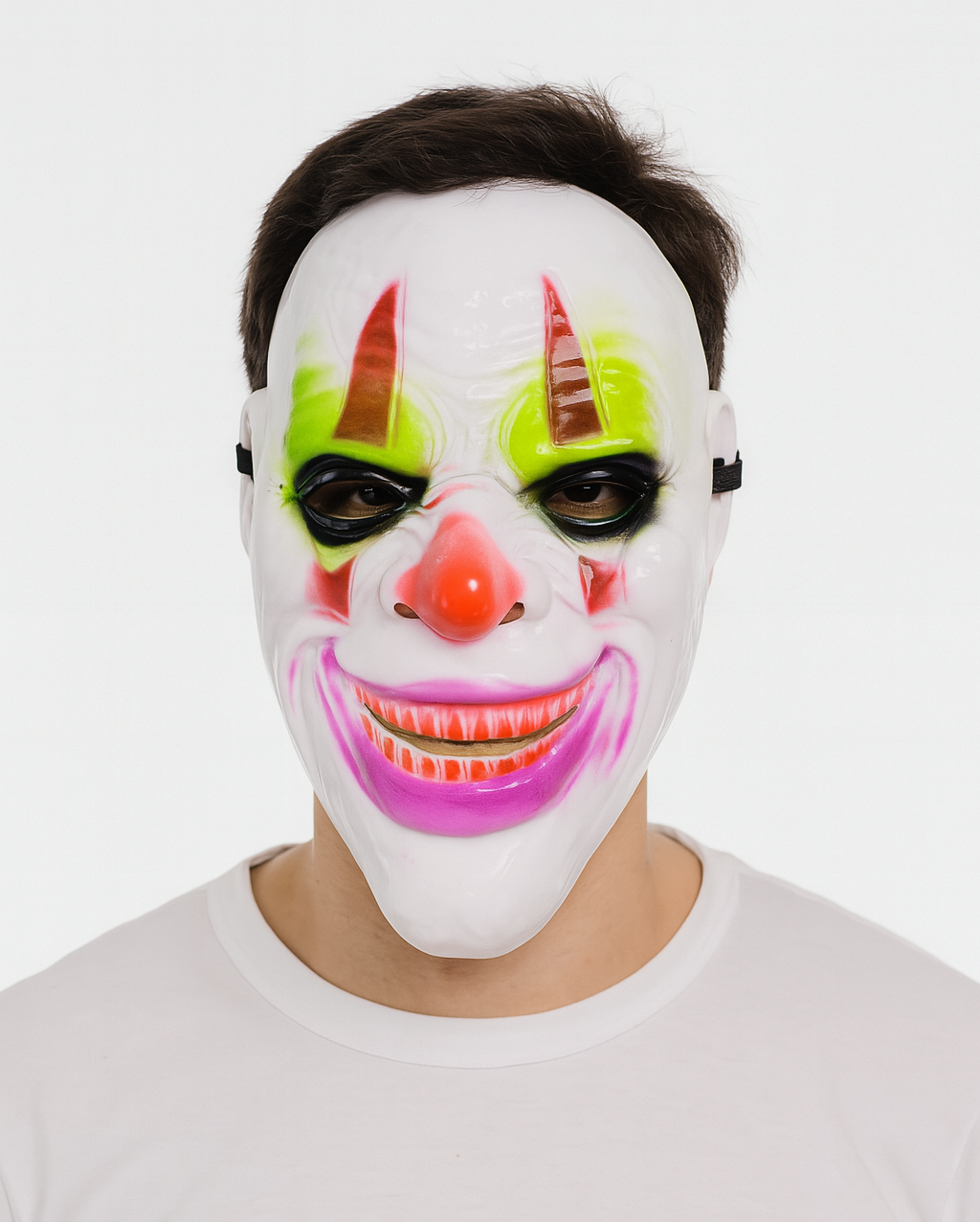 Delirten Gülüş Psikopat Palyaço Temalı Joker Maskesi 