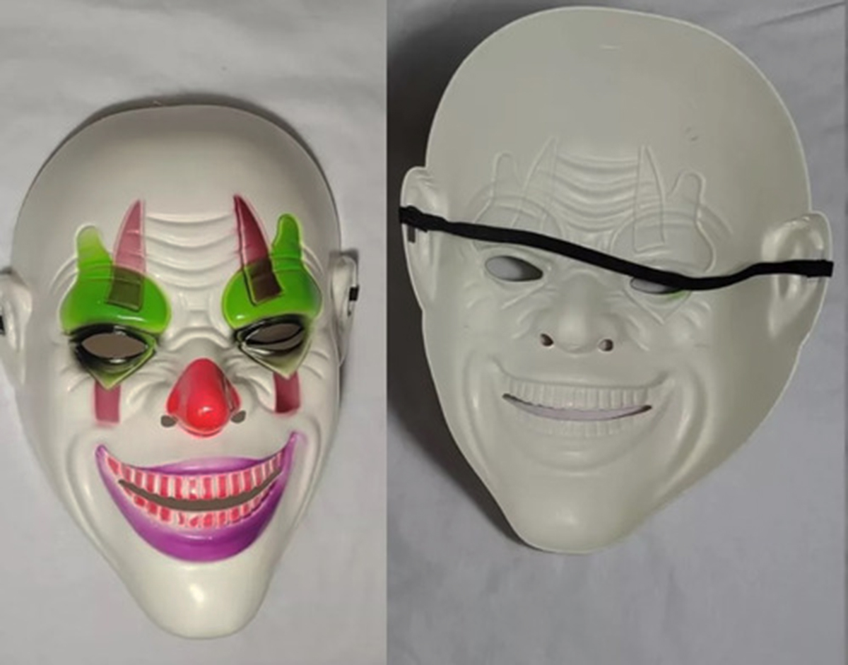 Delirten Gülüş Psikopat Palyaço Temalı Joker Maskesi 