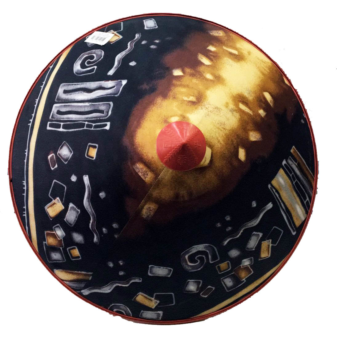 Galaksi Saten Kaplama Siyah Vietnam Şapkası