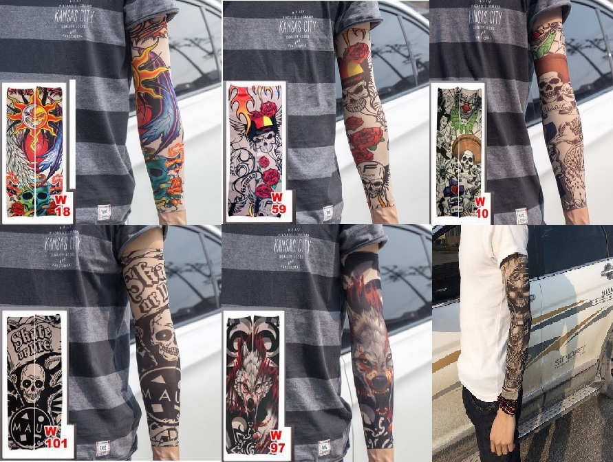 Giyilebilen Sahte Geçici Dövme 12 Adet Karışık Model