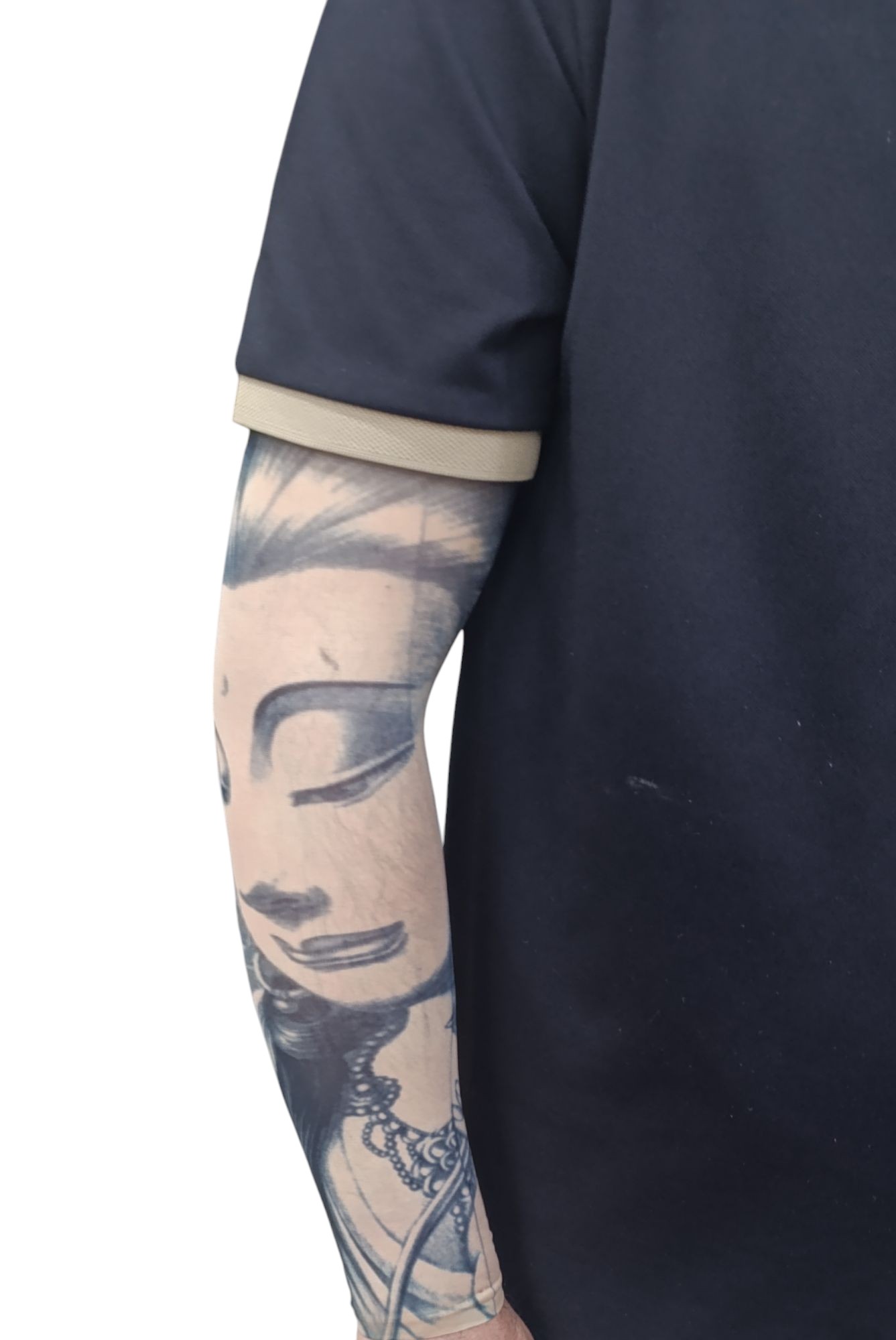 Giyilebilir Kol Dövmesi Çorap Dövme 3D Baskılı Kol Bacak Dövme 2 Adet Model 30