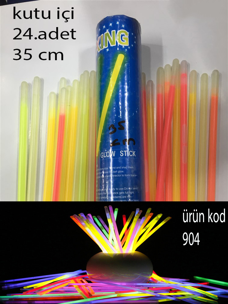 Glow  Fosforlu Neon Çubuk 904