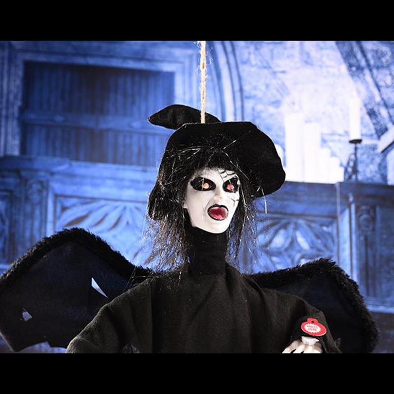 Halloween Cadılar Bayramı Kanat Çırpan Zombi Siyah