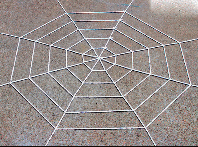 Halloween Cadılar Bayramı Örümcek Ağ Dekor Beyaz 1.50 Metre