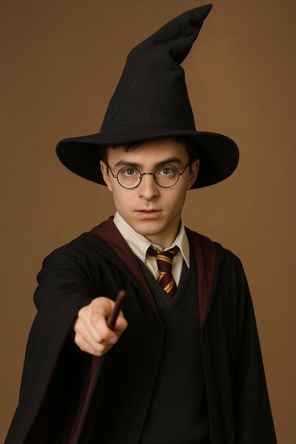 Harry Potter Seçmen Şapkası Siyah Renk 